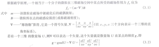相當(dāng)于一個(gè)分子的微粒在三維磁場(chǎng)空間中某點(diǎn)所受的磁場(chǎng)作用力公式